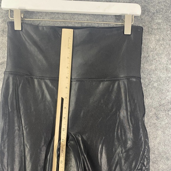 SPANX Black Quilted Leggings - Picture 12 of 15